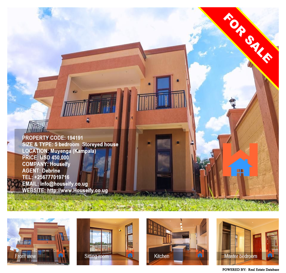 5 bedroom Storeyed house  for sale in Muyenga Kampala Uganda, code: 194191