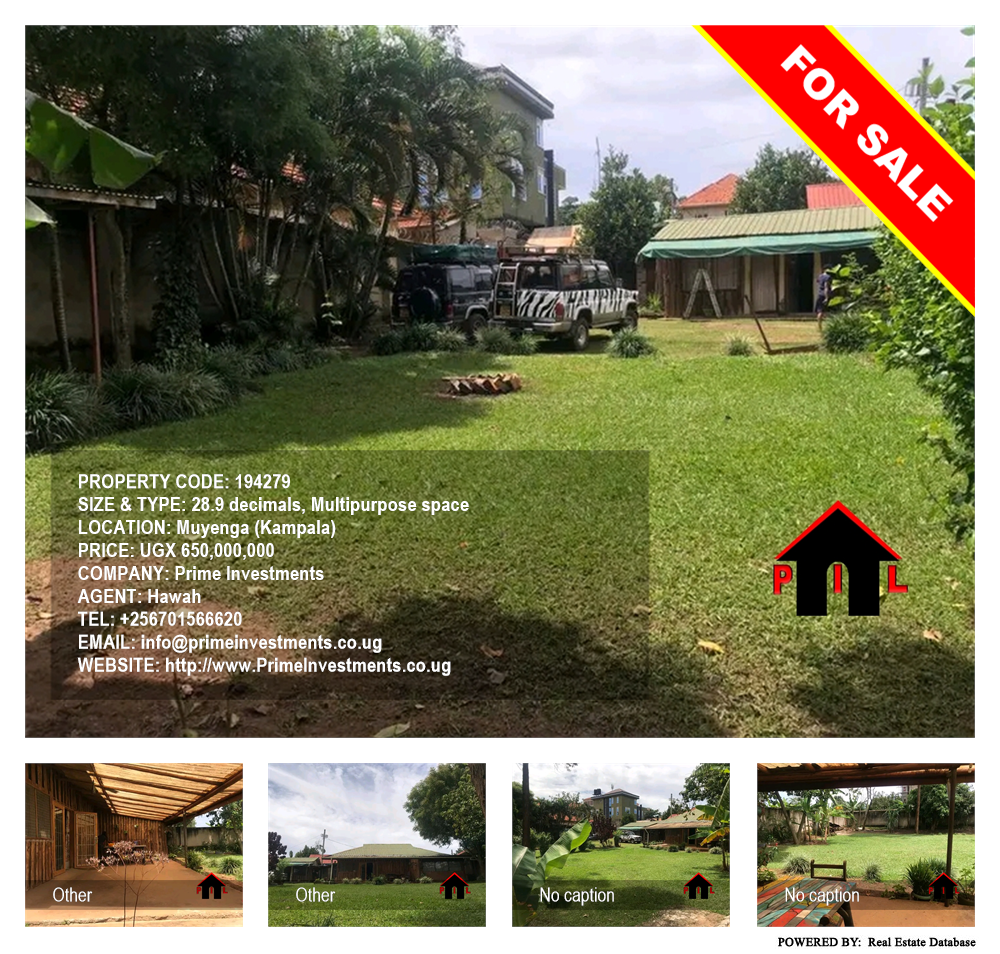 Multipurpose space  for sale in Muyenga Kampala Uganda, code: 194279