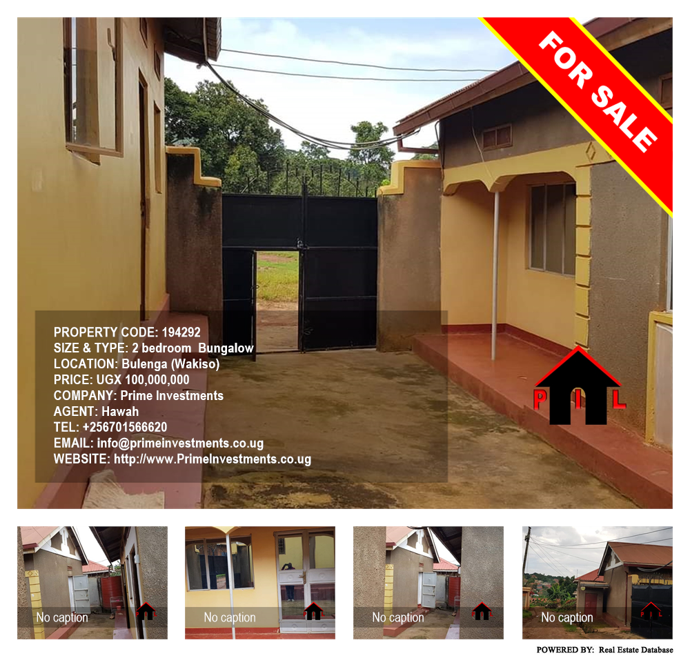 2 bedroom Bungalow  for sale in Bulenga Wakiso Uganda, code: 194292