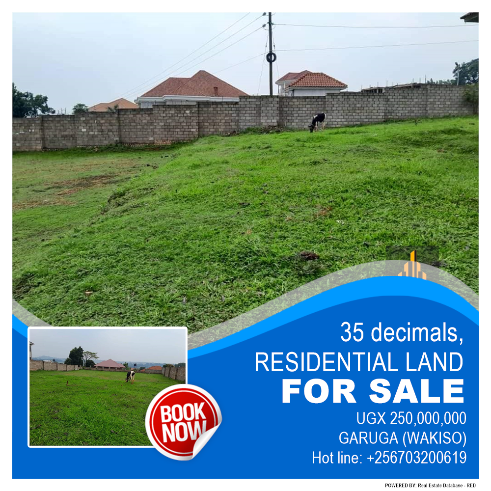 Residential Land  for sale in Garuga Wakiso Uganda, code: 194983