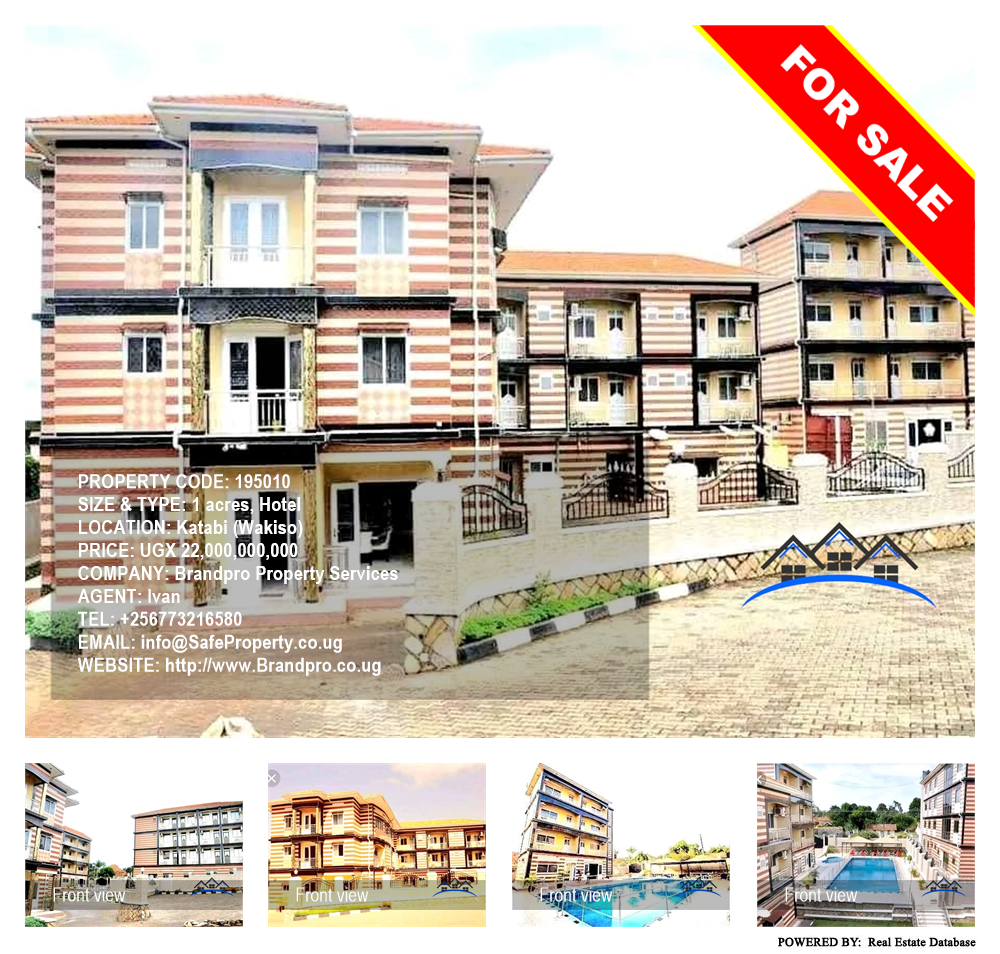 Hotel  for sale in Katabi Wakiso Uganda, code: 195010