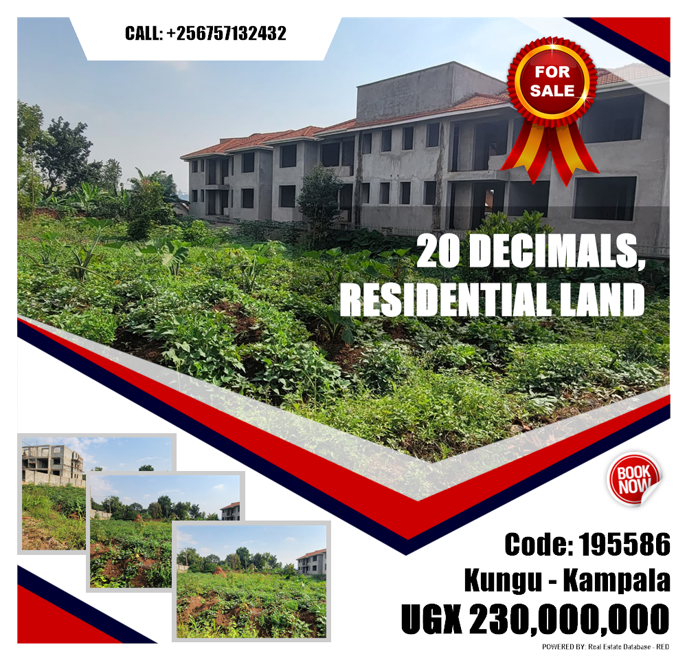 Residential Land  for sale in Kungu Kampala Uganda, code: 195586