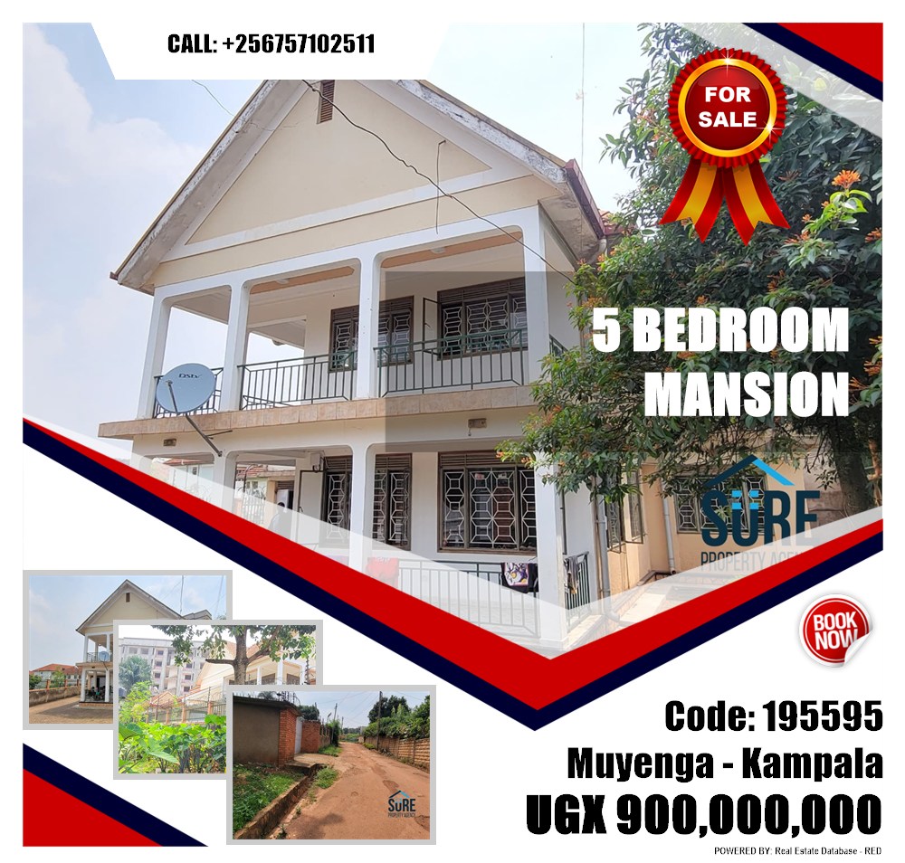 5 bedroom Mansion  for sale in Muyenga Kampala Uganda, code: 195595