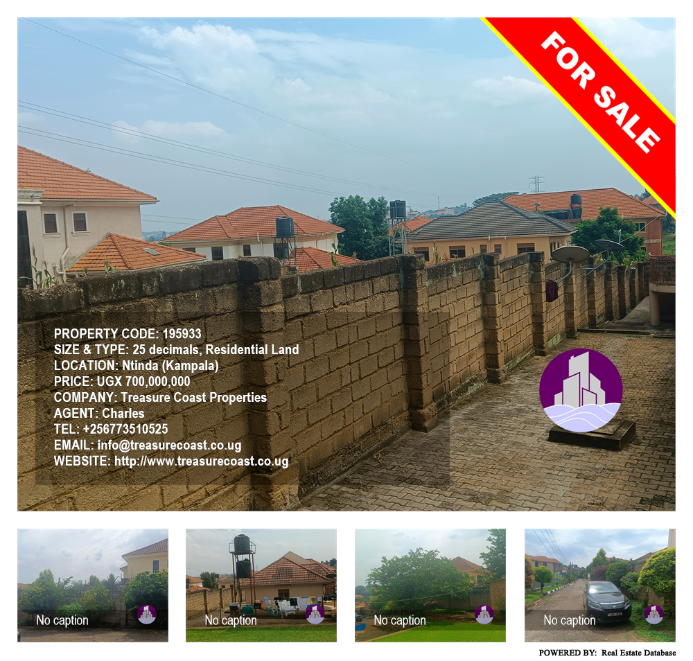 Residential Land  for sale in Ntinda Kampala Uganda, code: 195933
