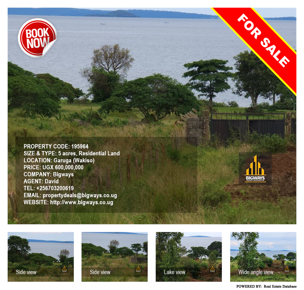 Residential Land  for sale in Garuga Wakiso Uganda, code: 195964