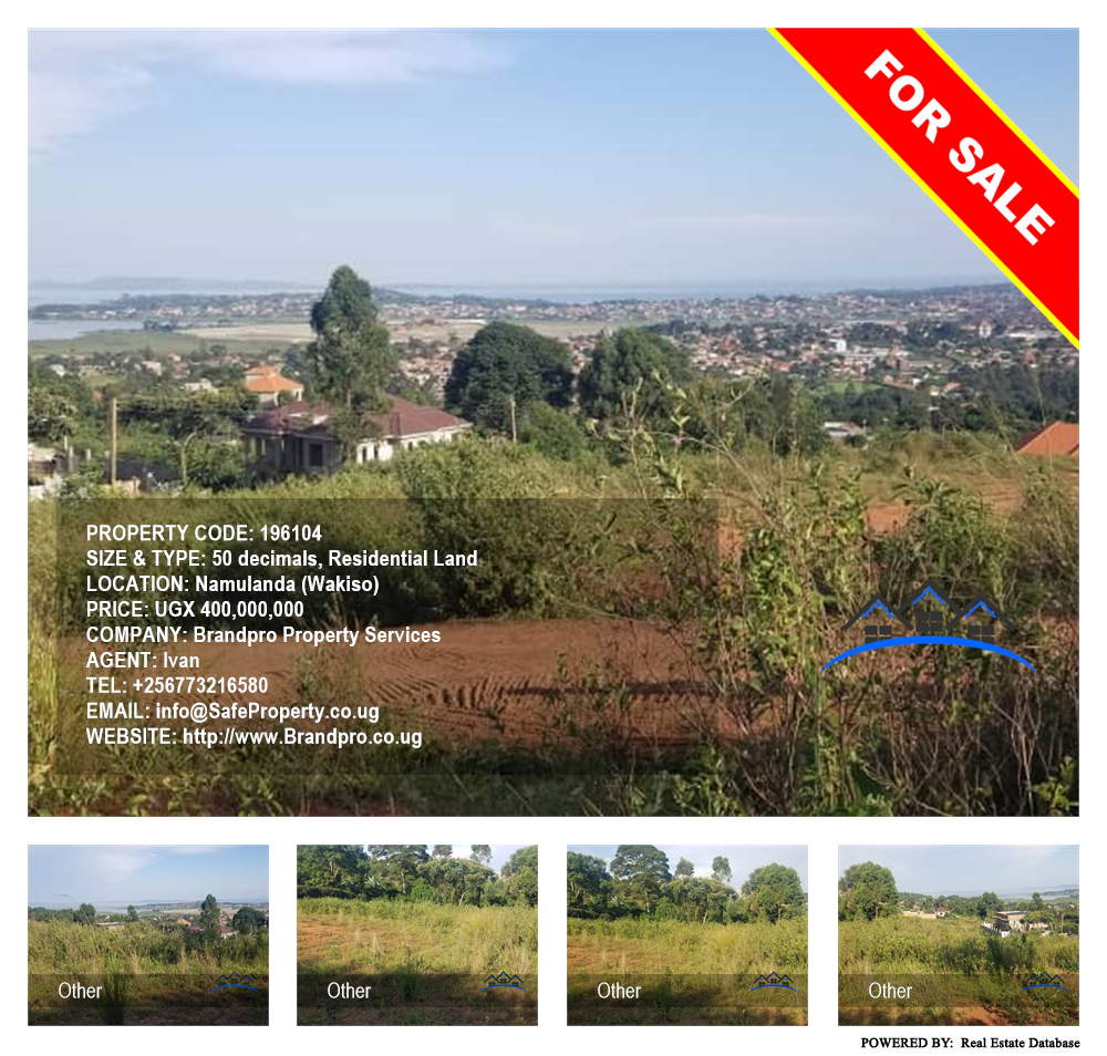 Residential Land  for sale in Namulanda Wakiso Uganda, code: 196104