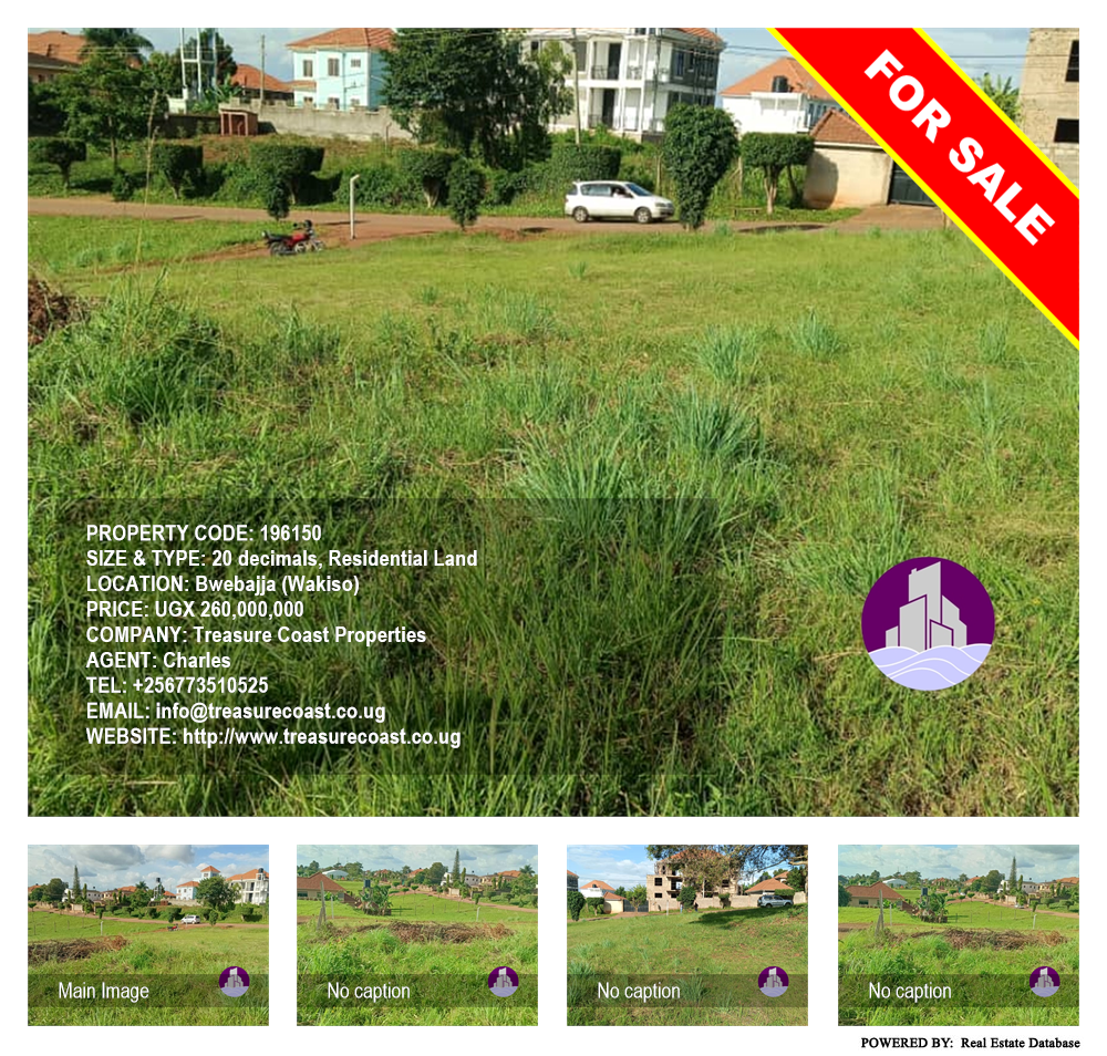 Residential Land  for sale in Bwebajja Wakiso Uganda, code: 196150