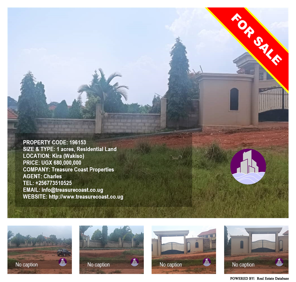 Residential Land  for sale in Kira Wakiso Uganda, code: 196153