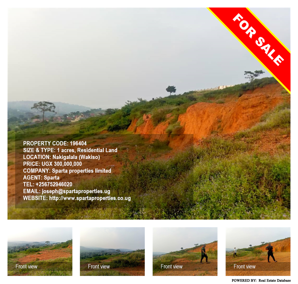 Residential Land  for sale in Nakigalala Wakiso Uganda, code: 196404