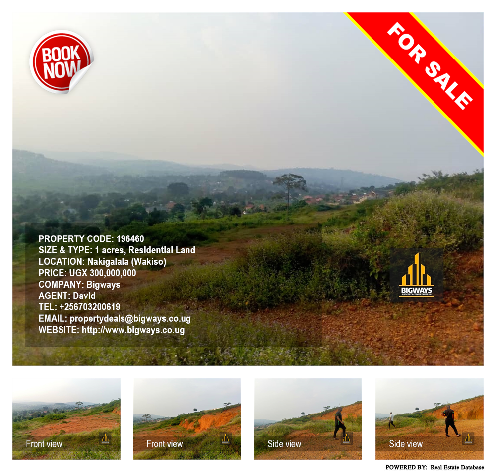 Residential Land  for sale in Nakigalala Wakiso Uganda, code: 196460