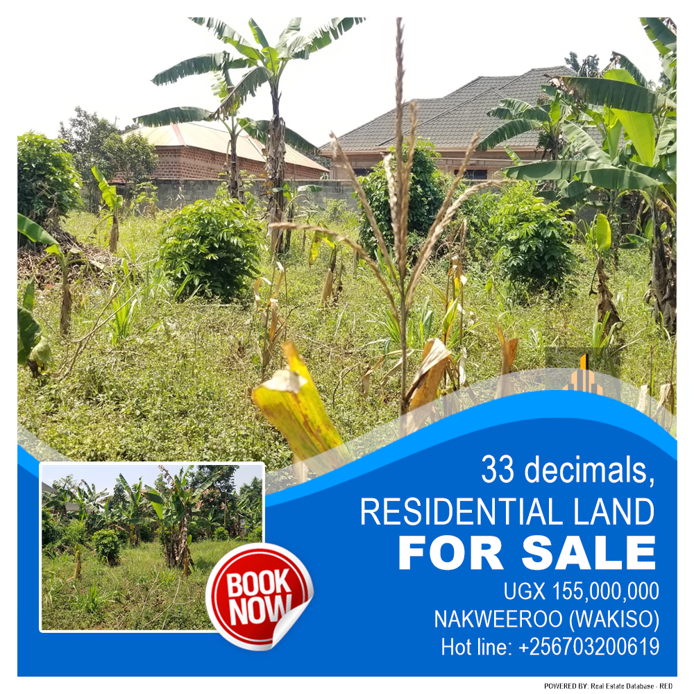 Residential Land  for sale in Nakweeroo Wakiso Uganda, code: 196690