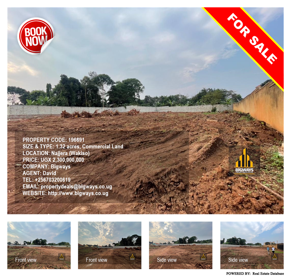 Commercial Land  for sale in Najjera Wakiso Uganda, code: 196691