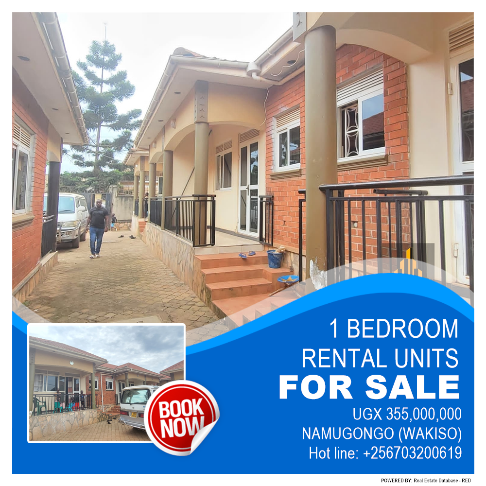 1 bedroom Rental units  for sale in Namugongo Wakiso Uganda, code: 197384