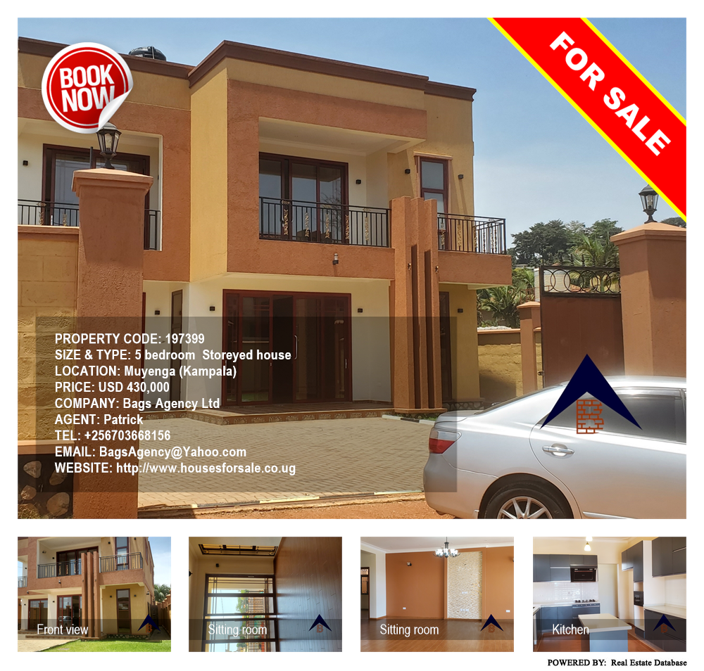 5 bedroom Storeyed house  for sale in Muyenga Kampala Uganda, code: 197399