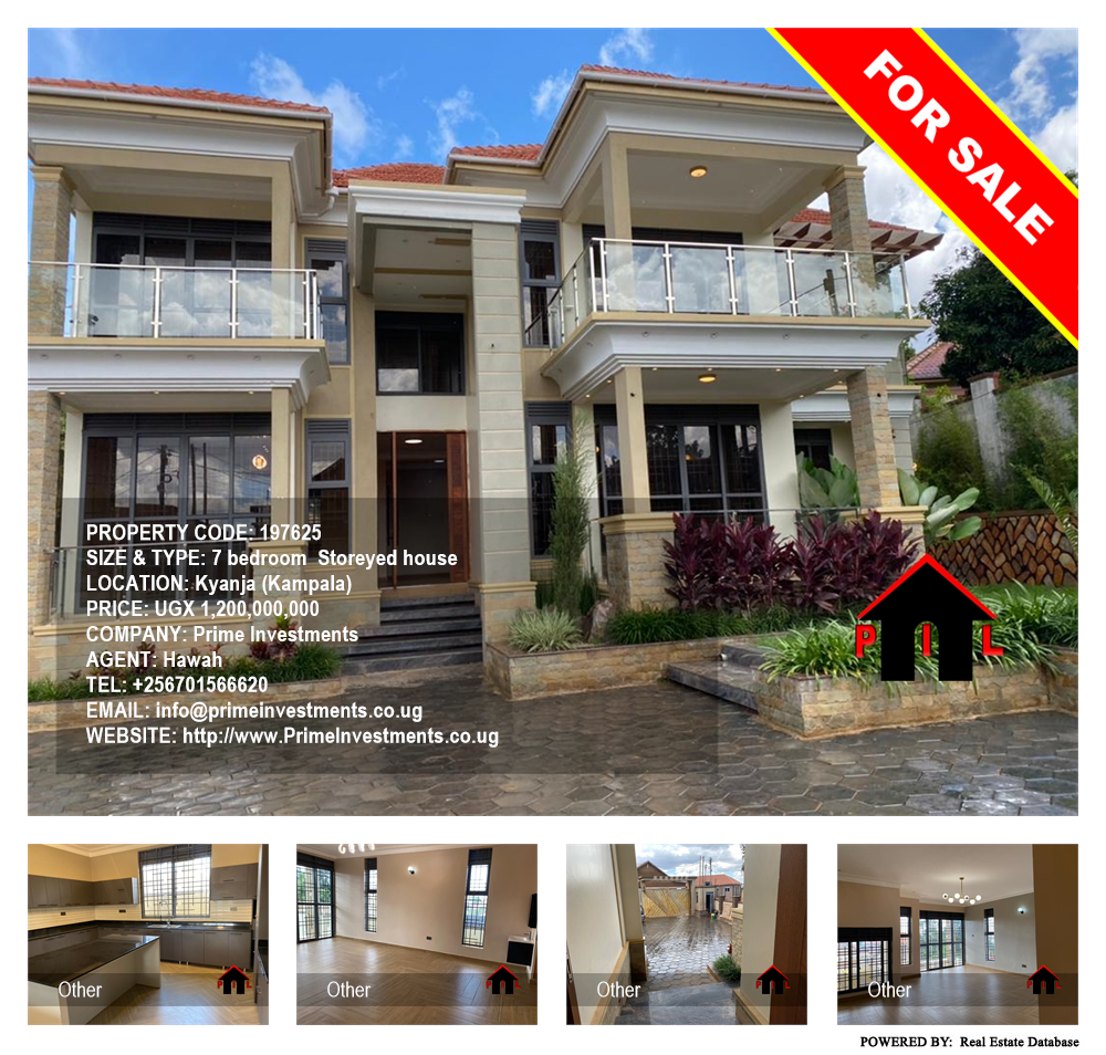 7 bedroom Storeyed house  for sale in Kyanja Kampala Uganda, code: 197625