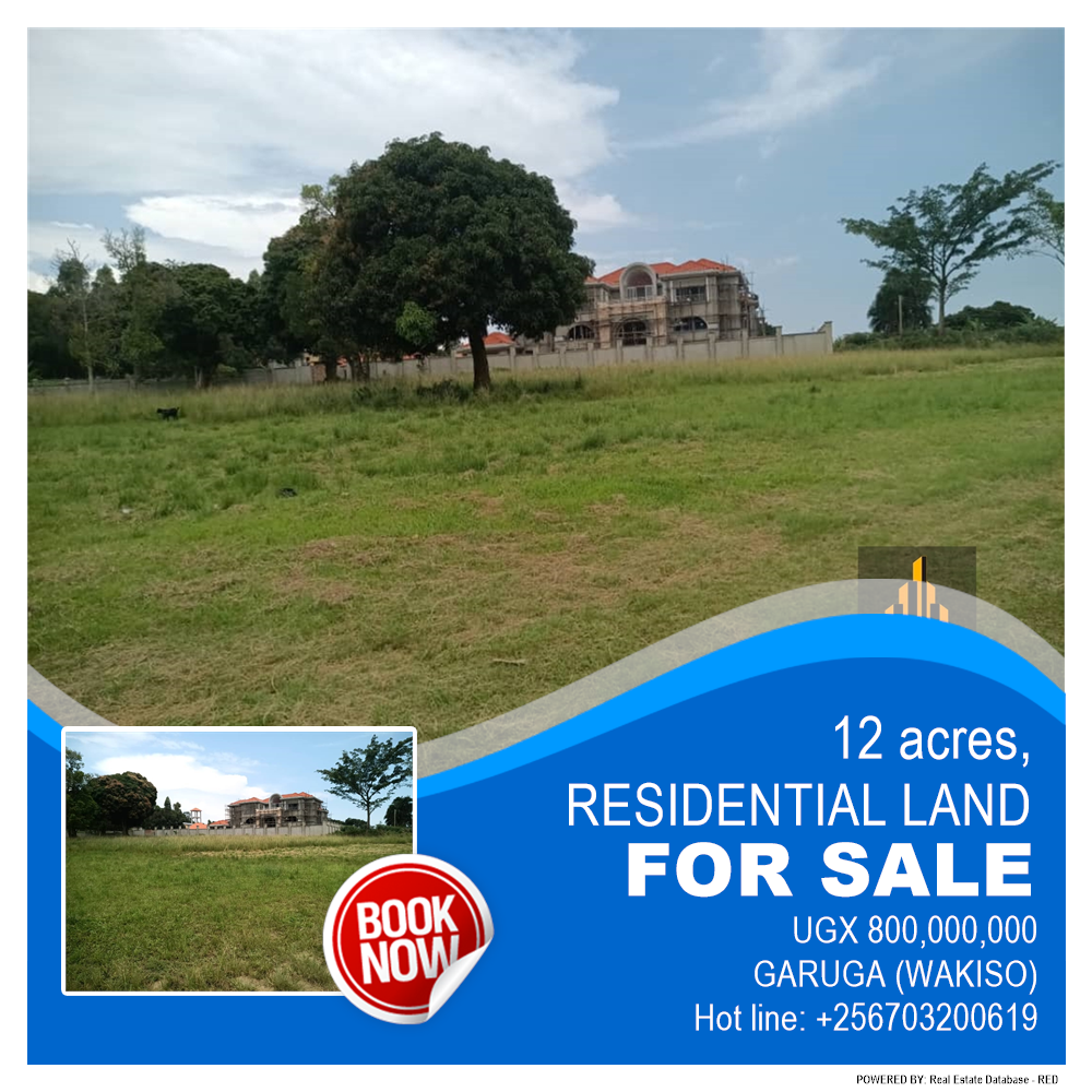 Residential Land  for sale in Garuga Wakiso Uganda, code: 197758