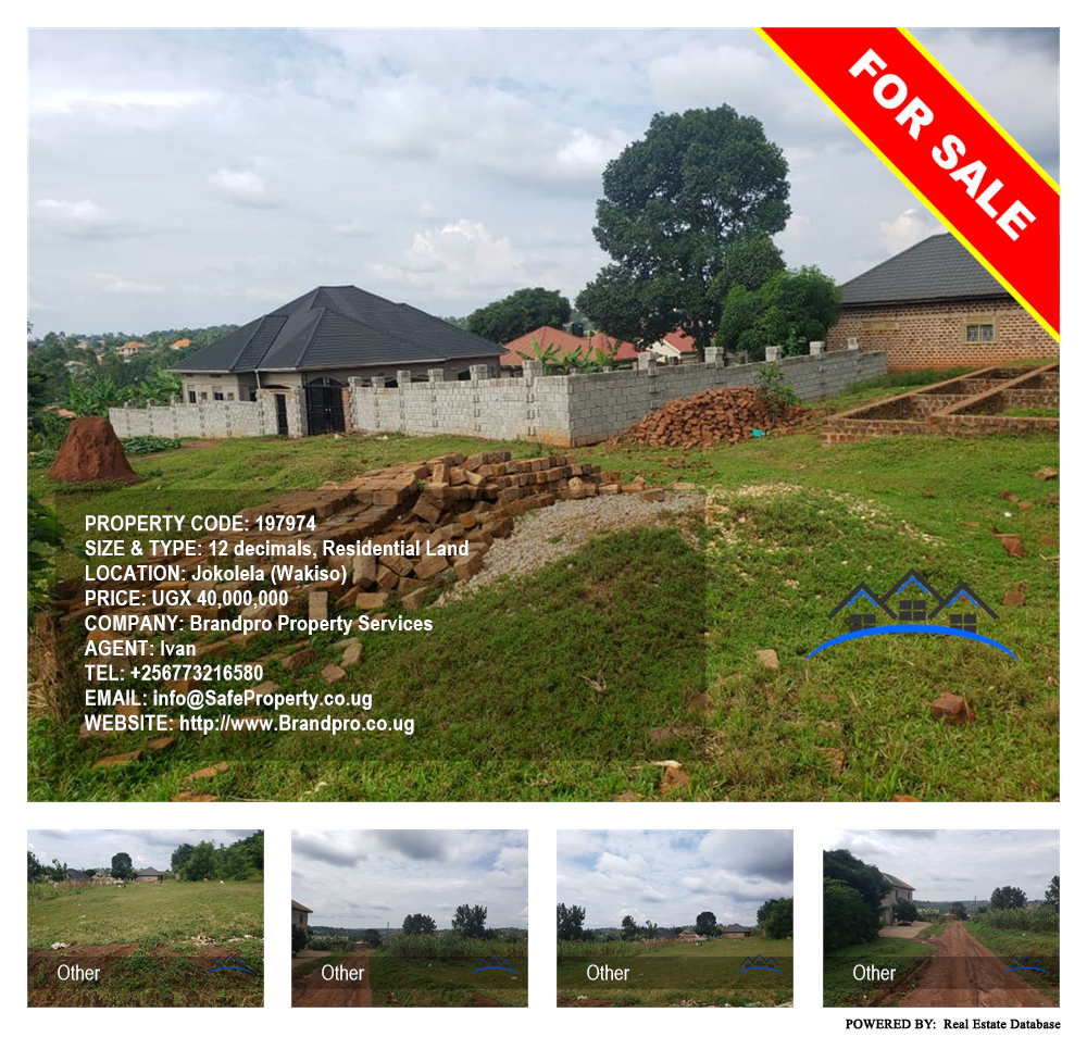 Residential Land  for sale in Jokolela Wakiso Uganda, code: 197974