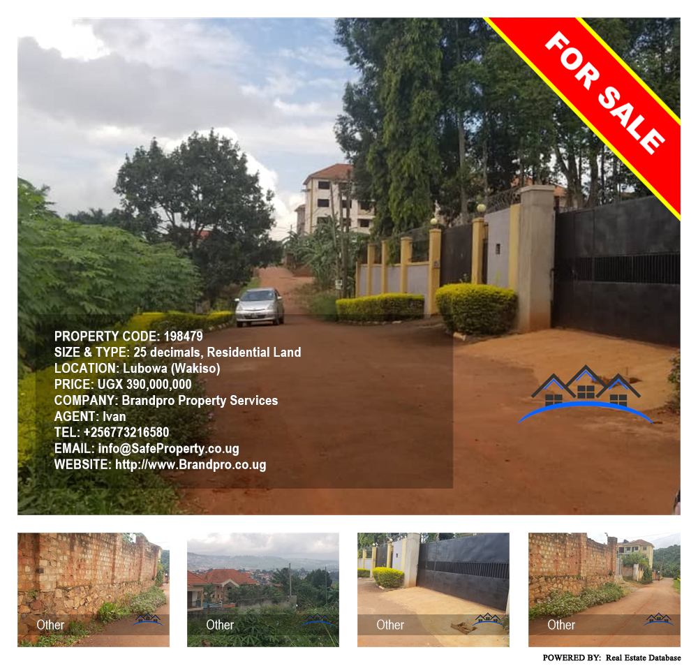 Residential Land  for sale in Lubowa Wakiso Uganda, code: 198479