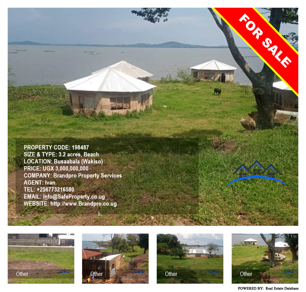 Beach  for sale in Busaabala Wakiso Uganda, code: 198487