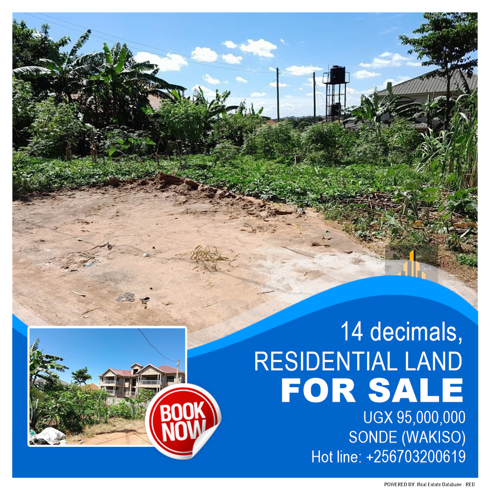 Residential Land  for sale in Sonde Wakiso Uganda, code: 198585