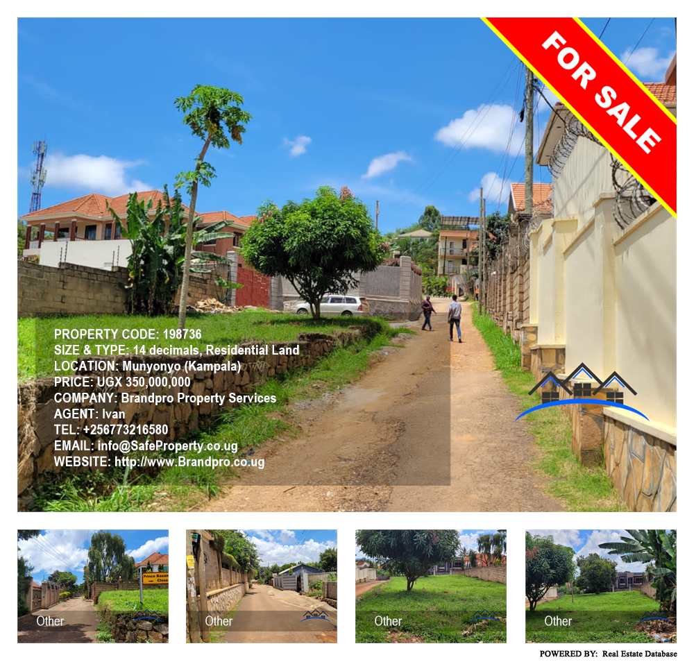 Residential Land  for sale in Munyonyo Kampala Uganda, code: 198736