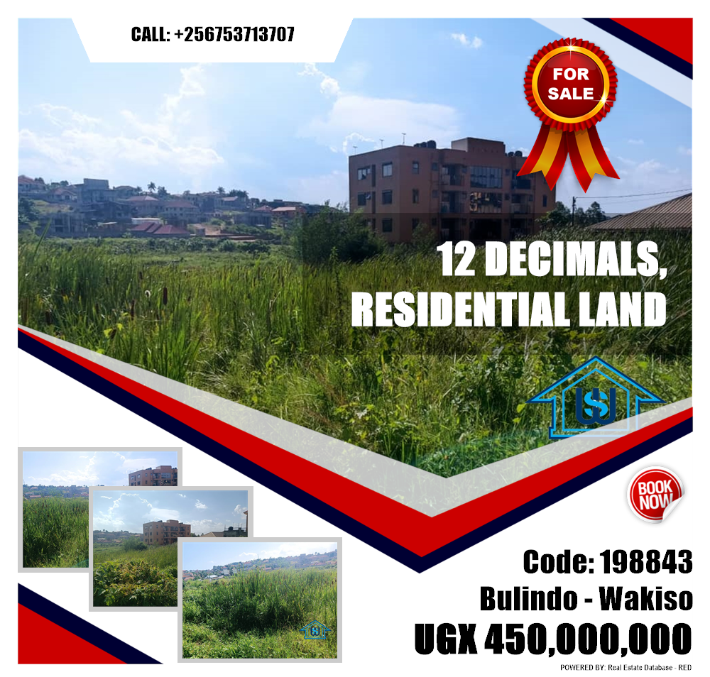 Residential Land  for sale in Bulindo Wakiso Uganda, code: 198843