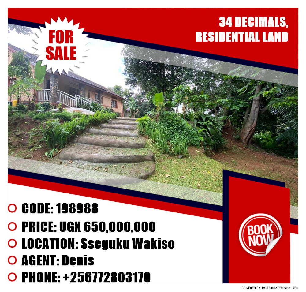 Residential Land  for sale in Seguku Wakiso Uganda, code: 198988