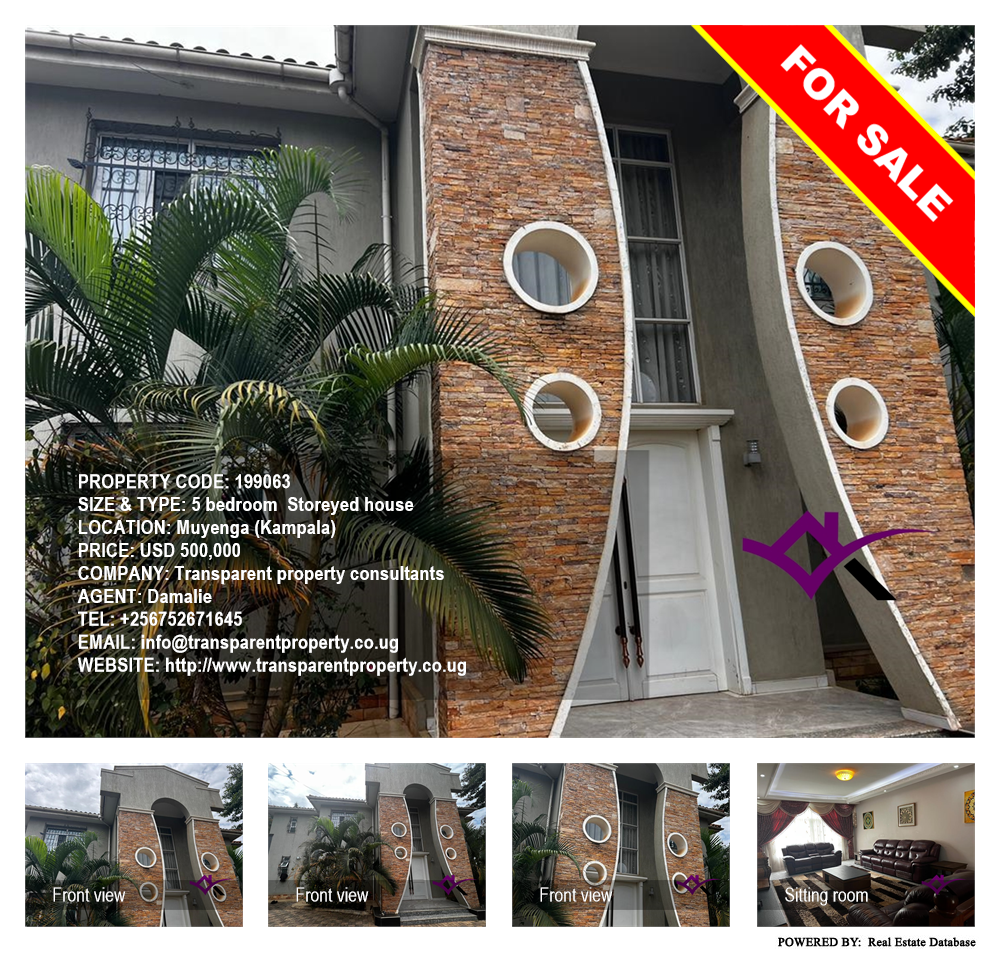 5 bedroom Storeyed house  for sale in Muyenga Kampala Uganda, code: 199063