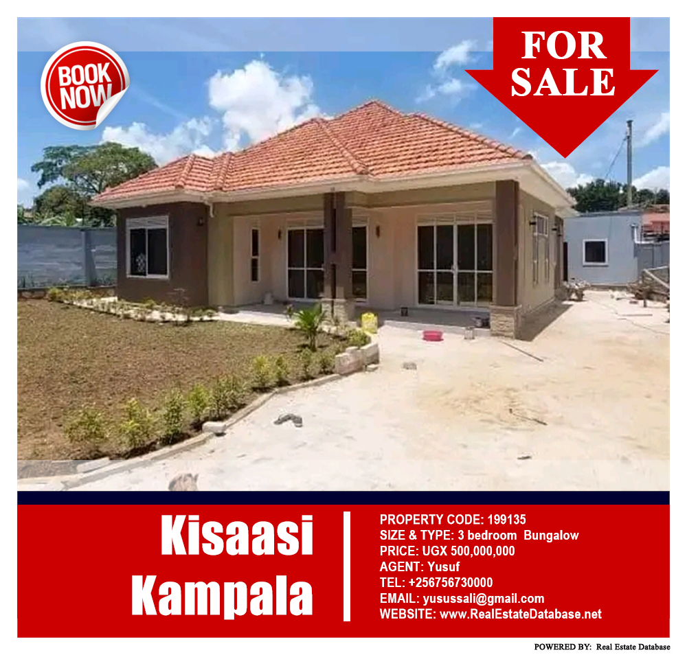 3 bedroom Bungalow  for sale in Kisaasi Kampala Uganda, code: 199135