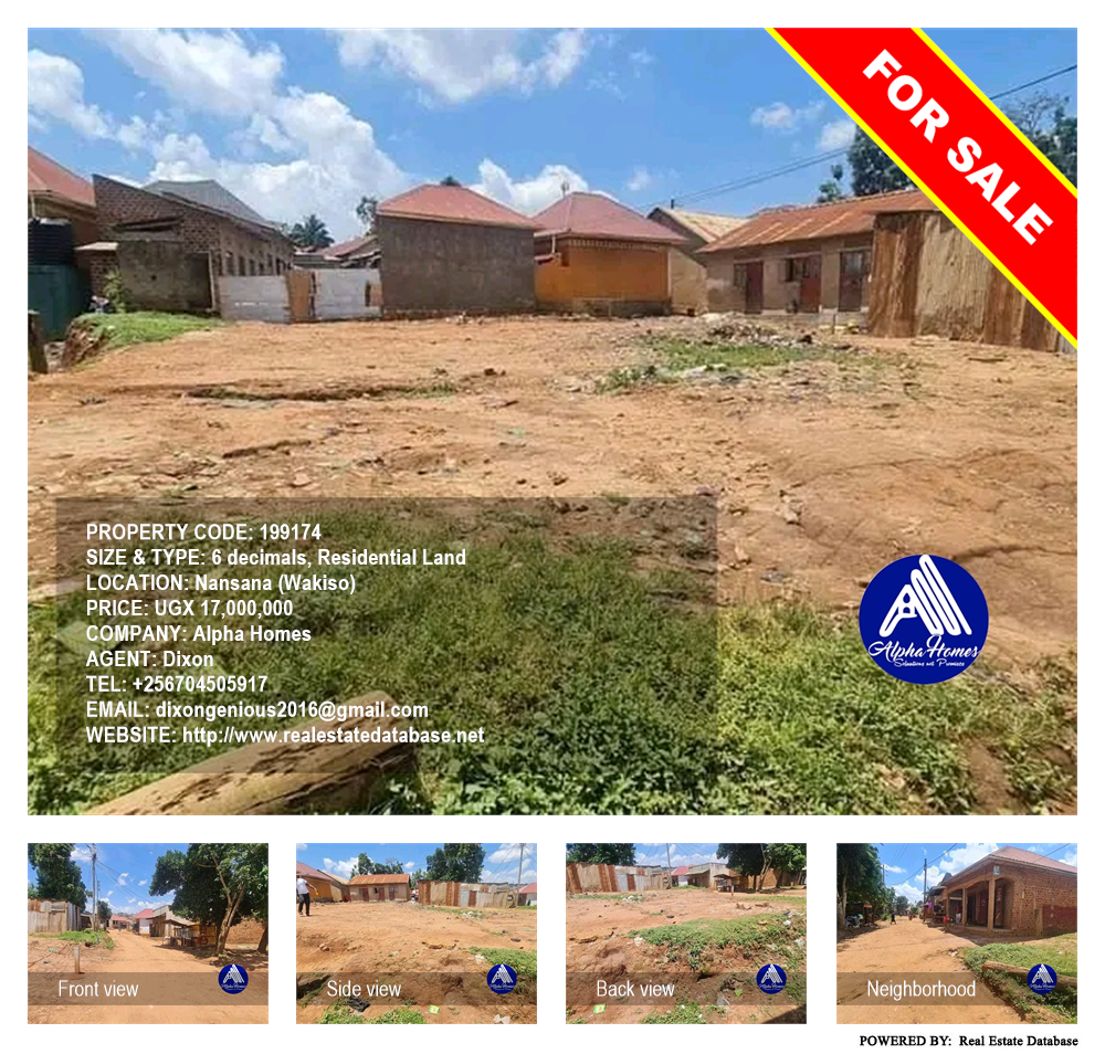 Residential Land  for sale in Nansana Wakiso Uganda, code: 199174