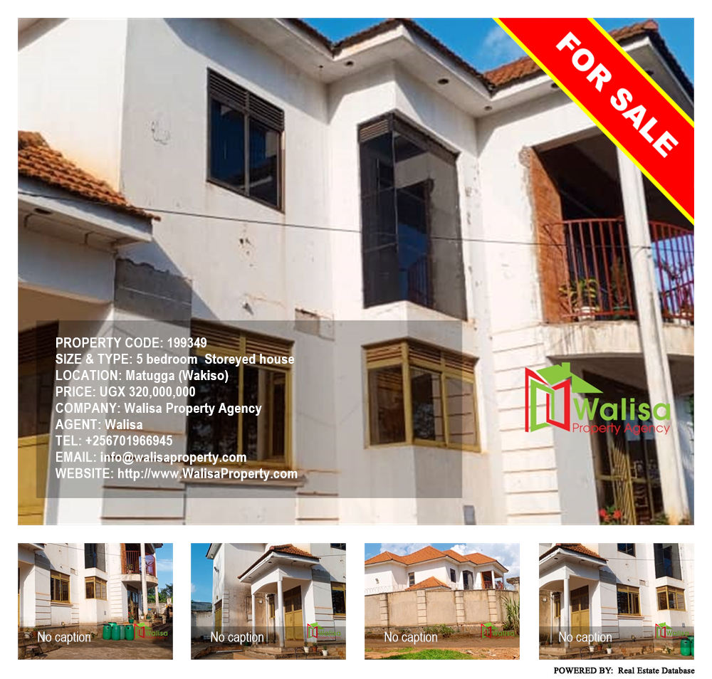 5 bedroom Storeyed house  for sale in Matugga Wakiso Uganda, code: 199349