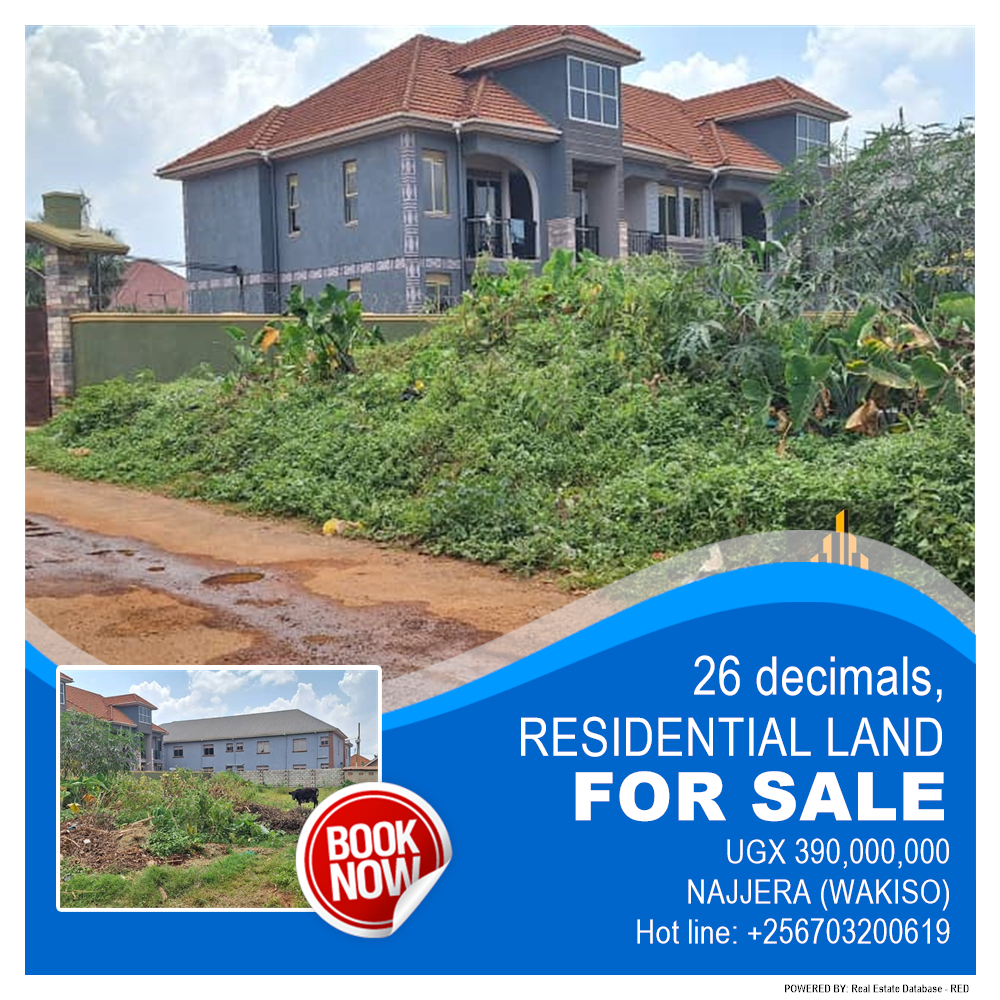 Residential Land  for sale in Najjera Wakiso Uganda, code: 199650