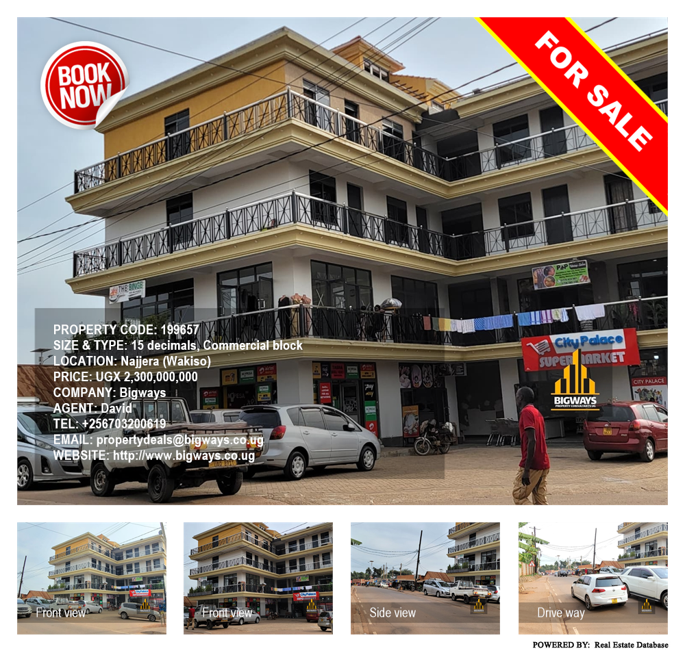 Commercial block  for sale in Najjera Wakiso Uganda, code: 199657