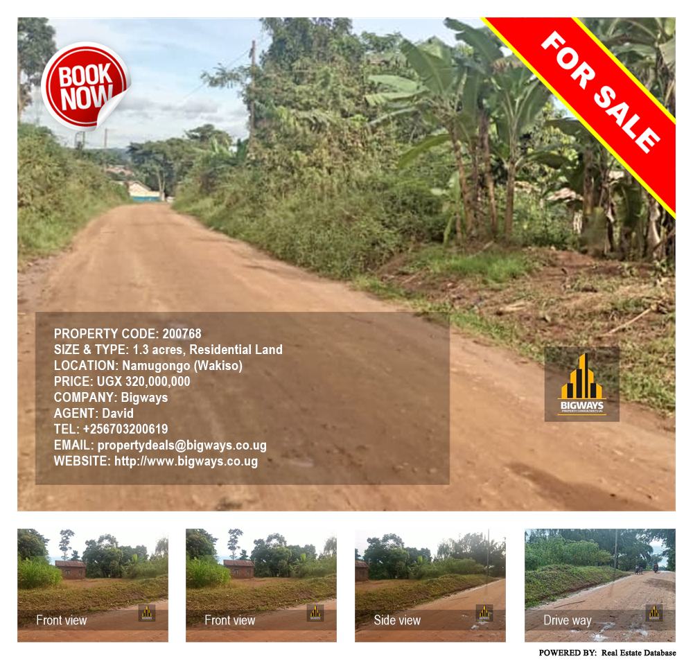 Residential Land  for sale in Namugongo Wakiso Uganda, code: 200768