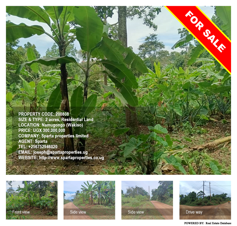 Residential Land  for sale in Namugongo Wakiso Uganda, code: 200808