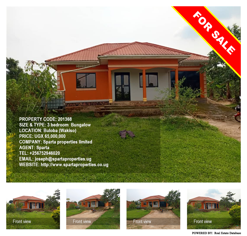 3 bedroom Bungalow  for sale in Buloba Wakiso Uganda, code: 201368