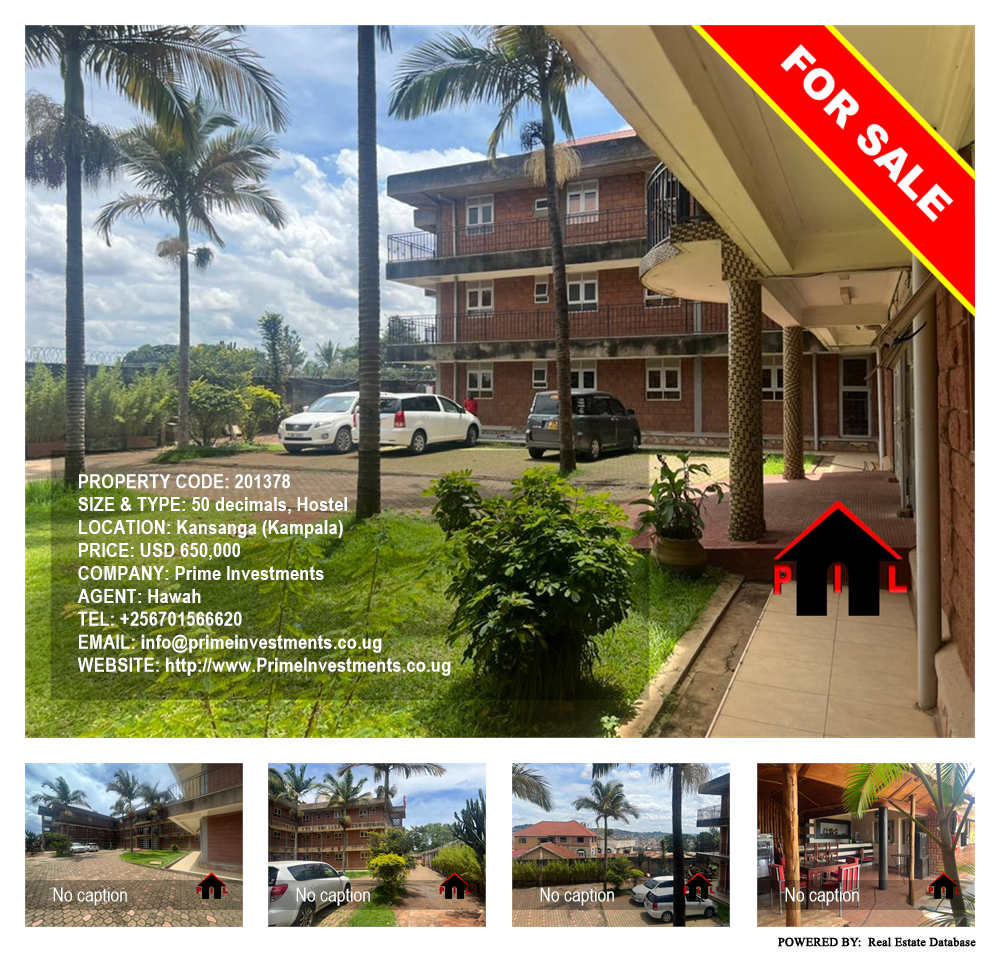 Hostel  for sale in Kansanga Kampala Uganda, code: 201378