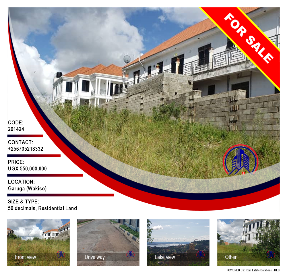 Residential Land  for sale in Garuga Wakiso Uganda, code: 201424