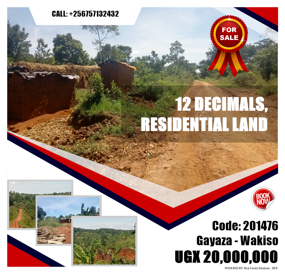 Residential Land  for sale in Gayaza Wakiso Uganda, code: 201476