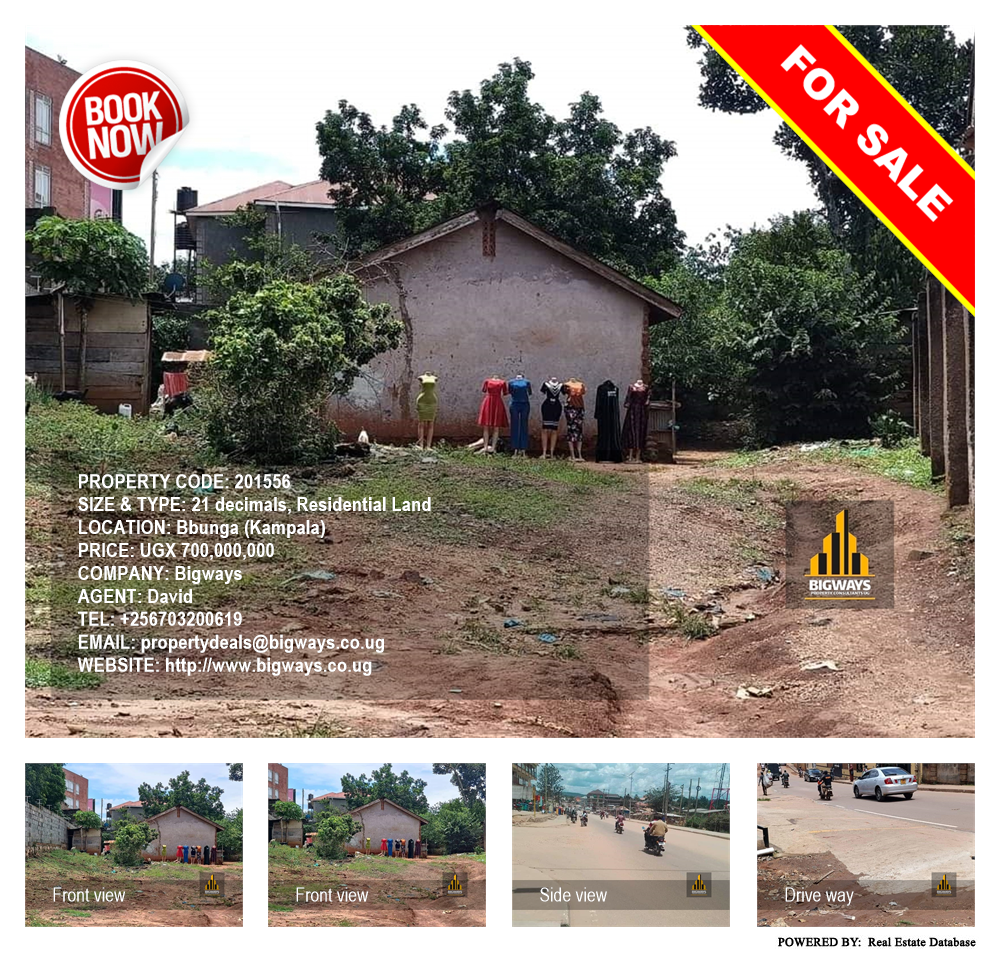 Residential Land  for sale in Bbunga Kampala Uganda, code: 201556