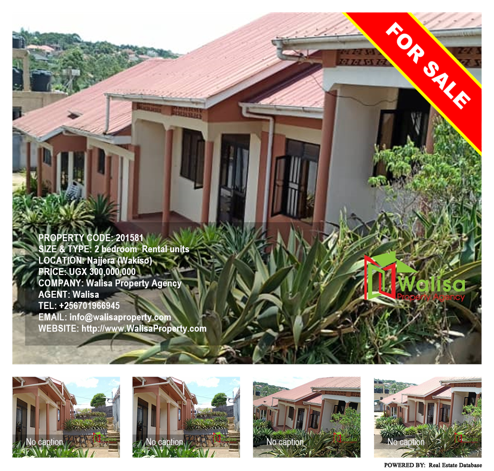 2 bedroom Rental units  for sale in Najjera Wakiso Uganda, code: 201581