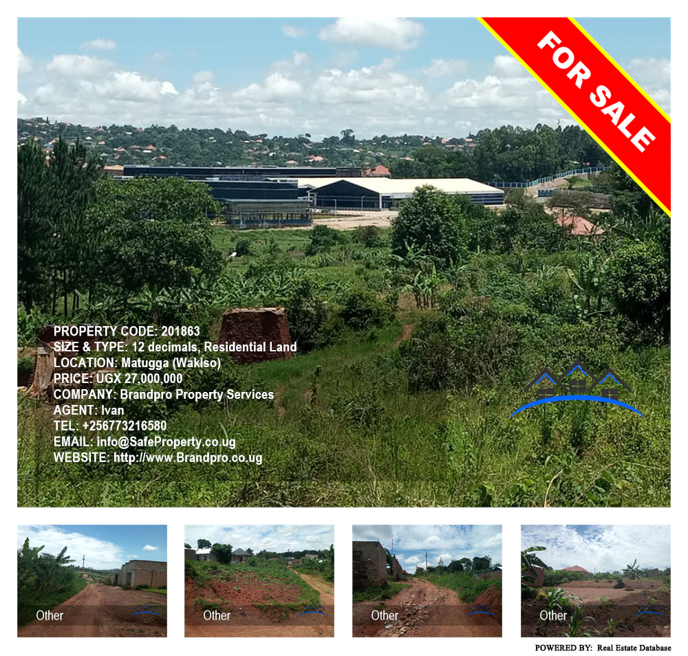 Residential Land  for sale in Matugga Wakiso Uganda, code: 201863