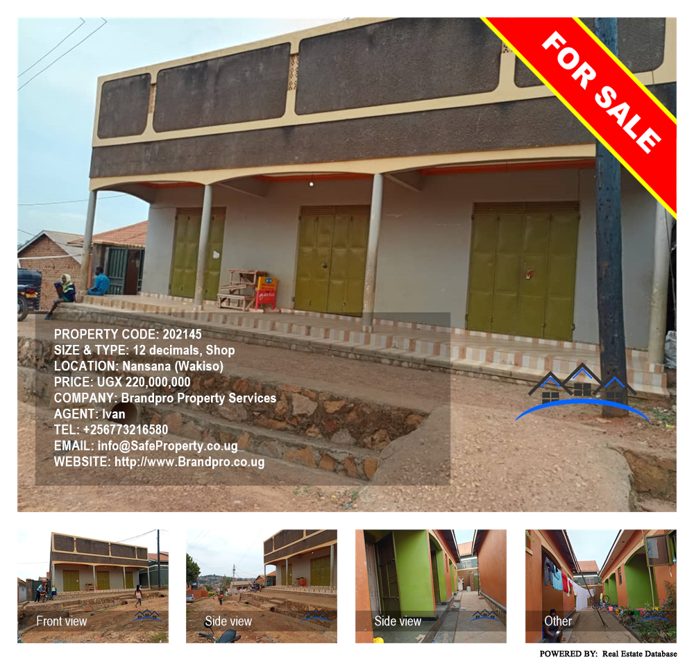 Shop  for sale in Nansana Wakiso Uganda, code: 202145