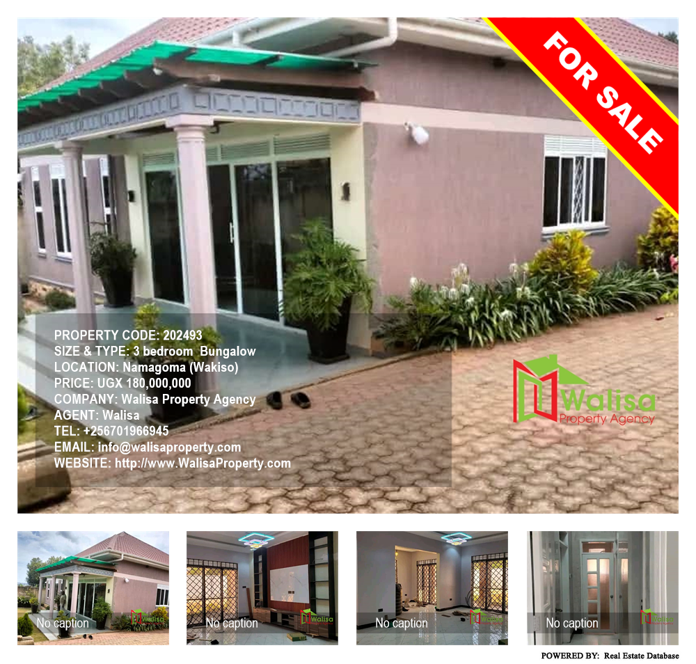 3 bedroom Bungalow  for sale in Namagoma Wakiso Uganda, code: 202493