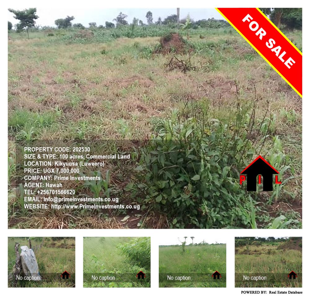 Commercial Land  for sale in Kikyuusa Luweero Uganda, code: 202530