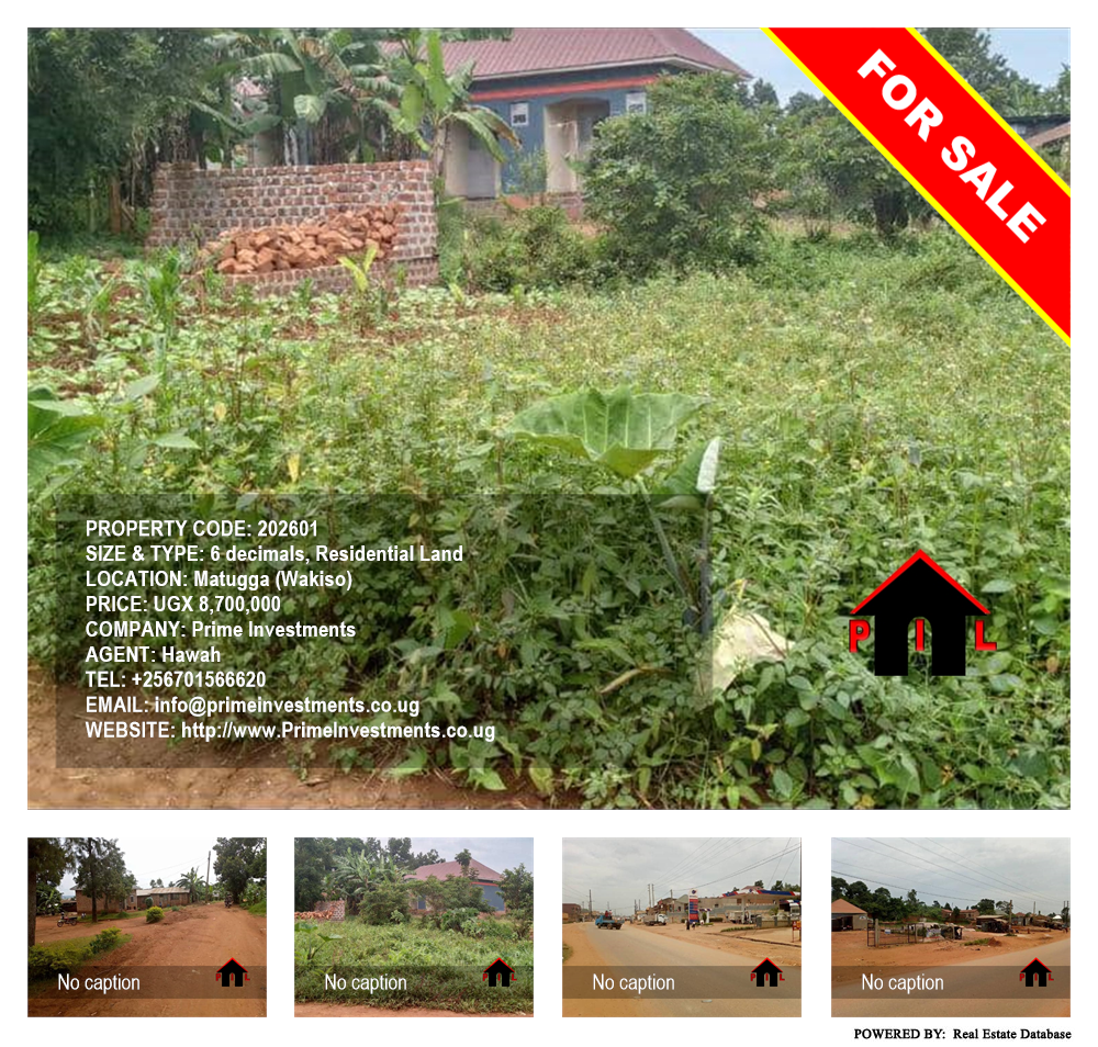 Residential Land  for sale in Matugga Wakiso Uganda, code: 202601