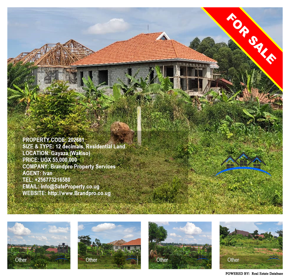 Residential Land  for sale in Gayaza Wakiso Uganda, code: 202661