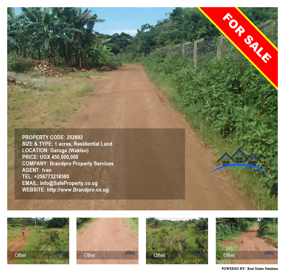 Residential Land  for sale in Garuga Wakiso Uganda, code: 202692