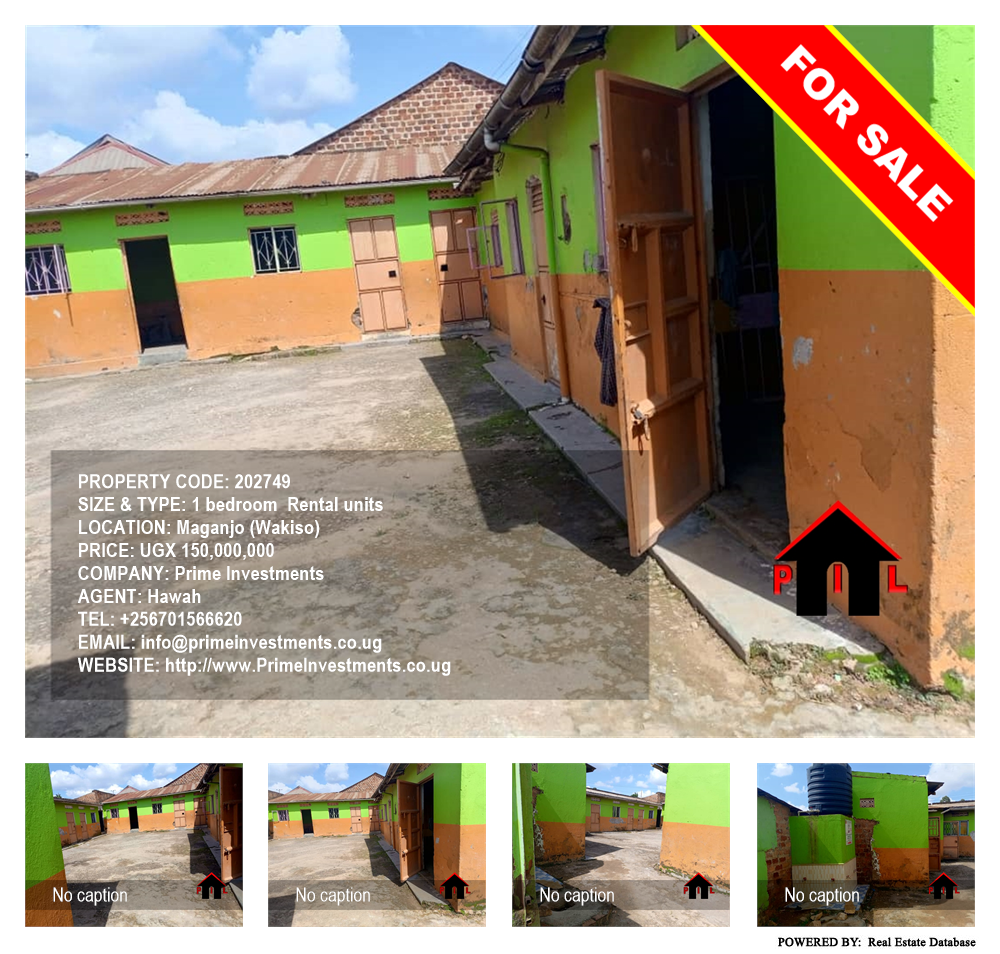 1 bedroom Rental units  for sale in Maganjo Wakiso Uganda, code: 202749
