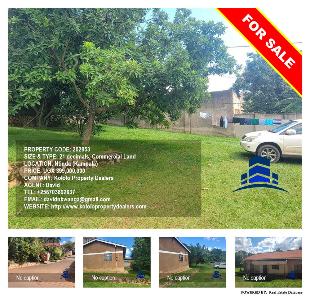 Commercial Land  for sale in Ntinda Kampala Uganda, code: 202853